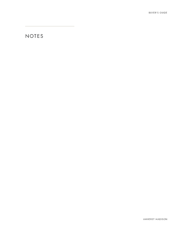 Buyer's Guide
